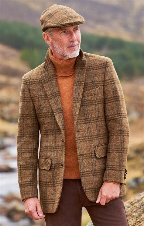 harris tweed jacket.